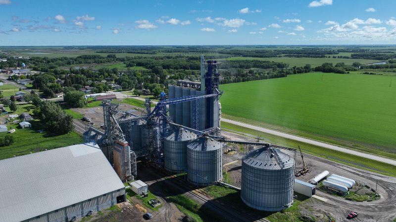 Aerial image of CHS Drayton.